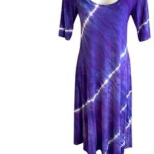 Karen Kane Faux Wrap Drape dress